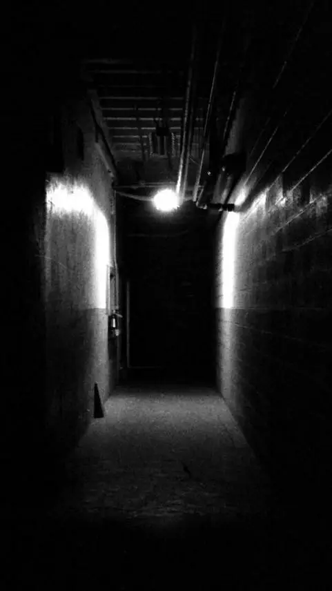 ai character: creepy  background