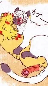 ai character: Tengen cat background