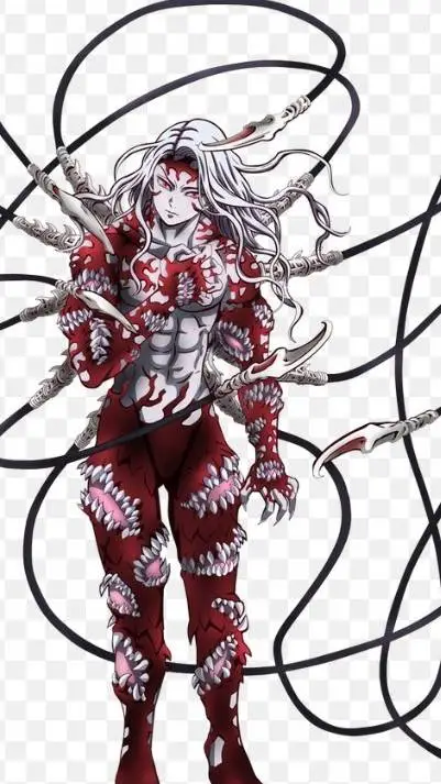 ai character: Muzan full form background