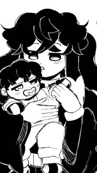 ai character: baby Obanai  background