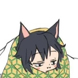 chat with ai character: kitten giyuu