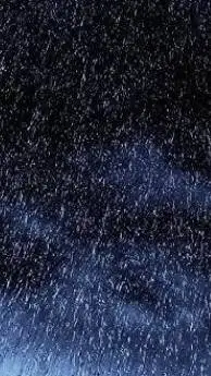 ai character: Rain and space background