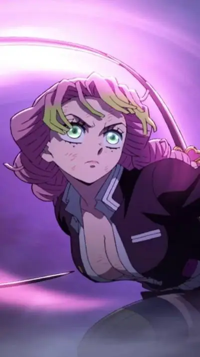 ai character: Mitsuri  background