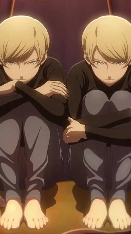 ai character: Migi and dali background