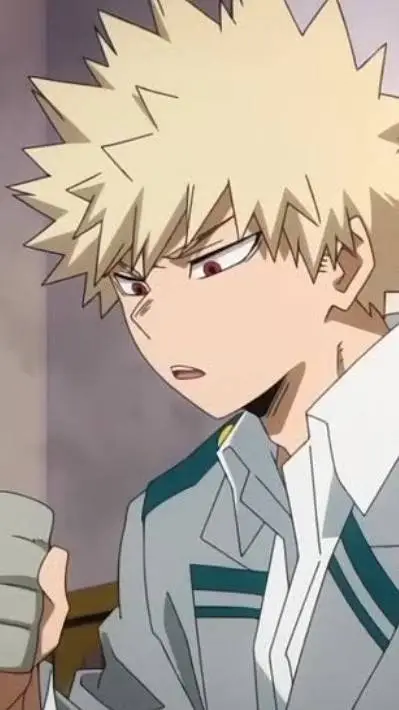 ai character: katsuki Bakugo background