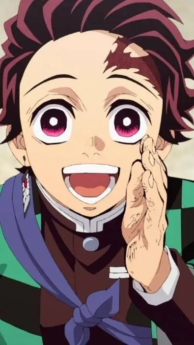 ai character: Tanjiro  background