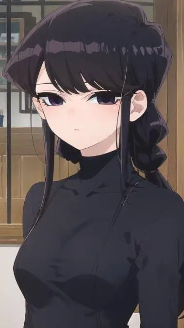 ai character: Komi background
