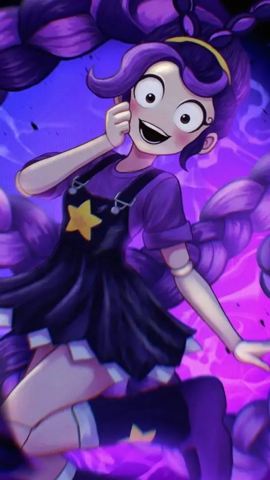 ai character: lily love braids  background