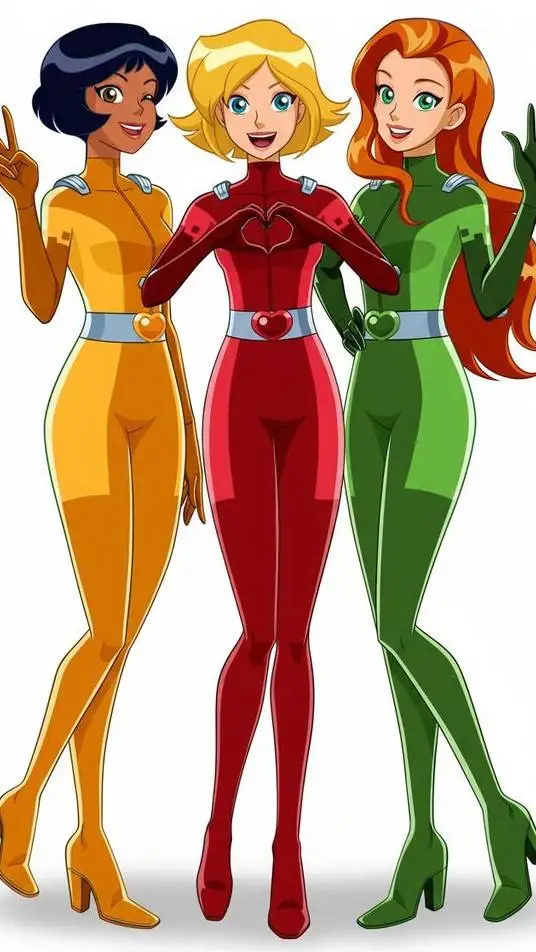 ai character: totally spies  background