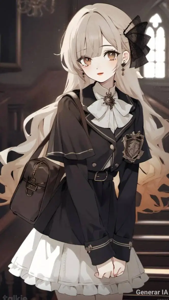 ai character: Ariane  background