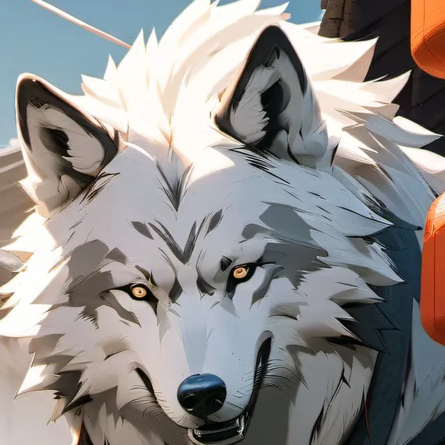 chat with ai character: mi pequeño lobo!
