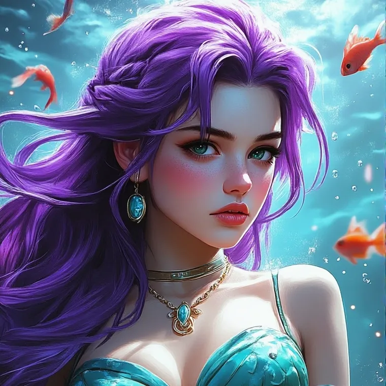 chat with ai character: Princess Iris💜🪸🫧