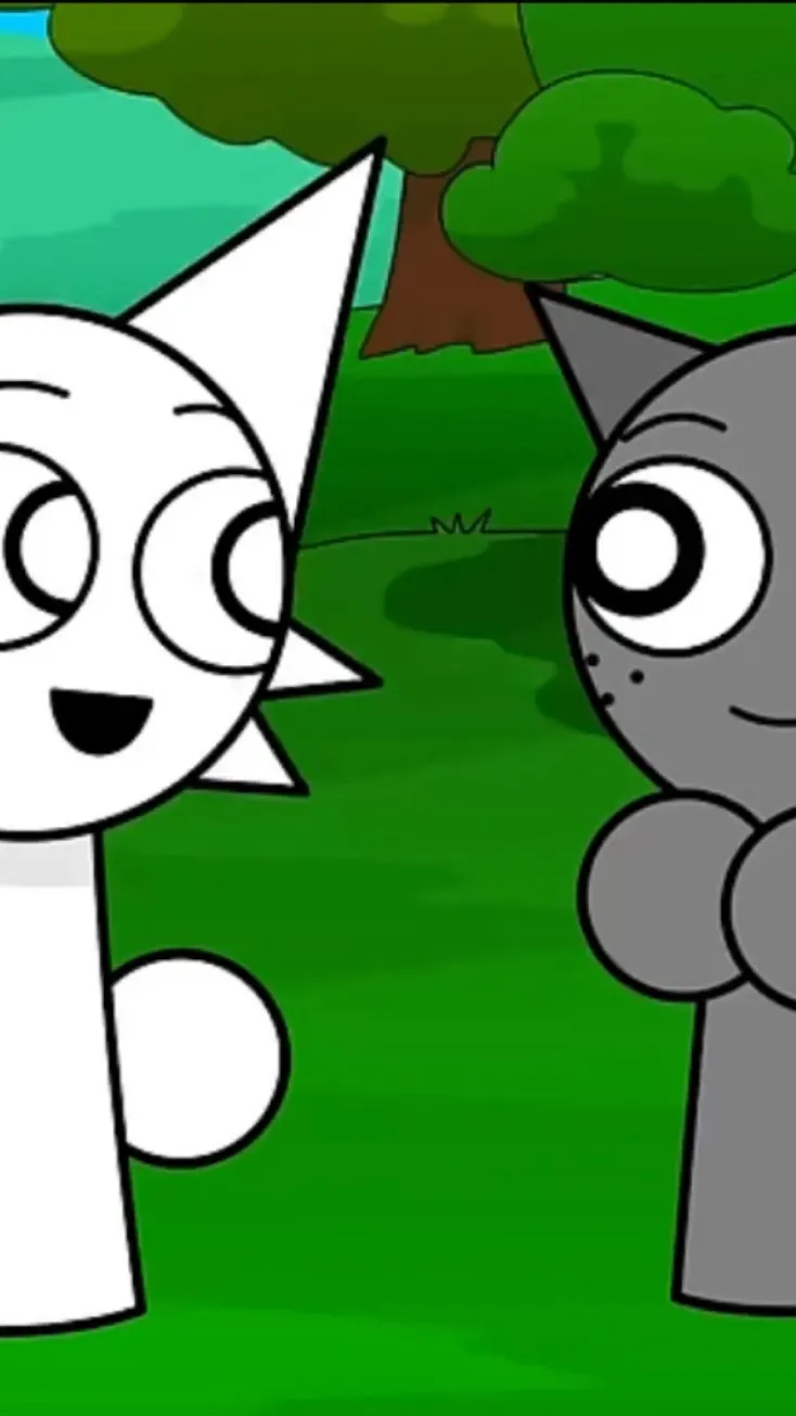 ai character: Sprunki  background