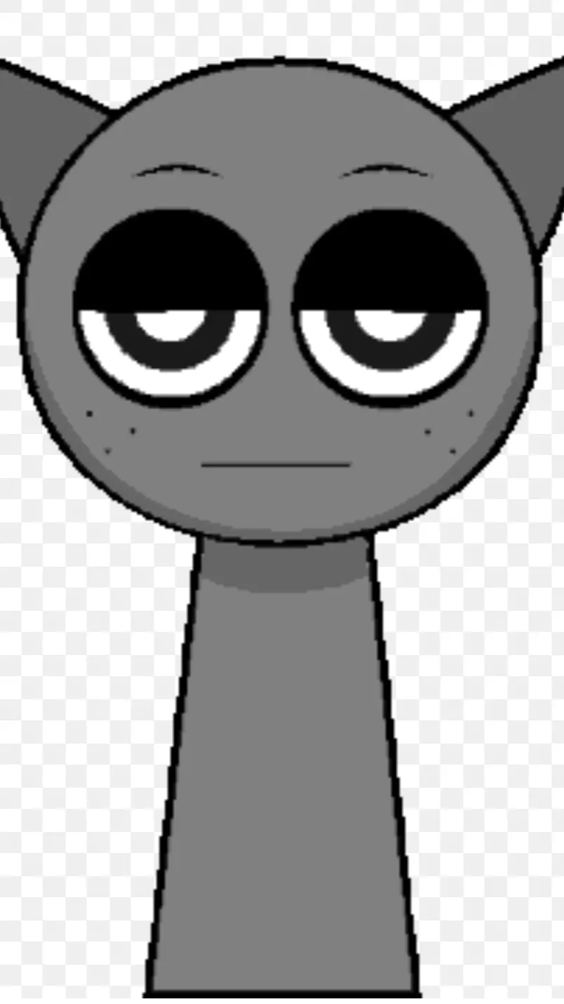 ai character: ￼ Sprunki  background