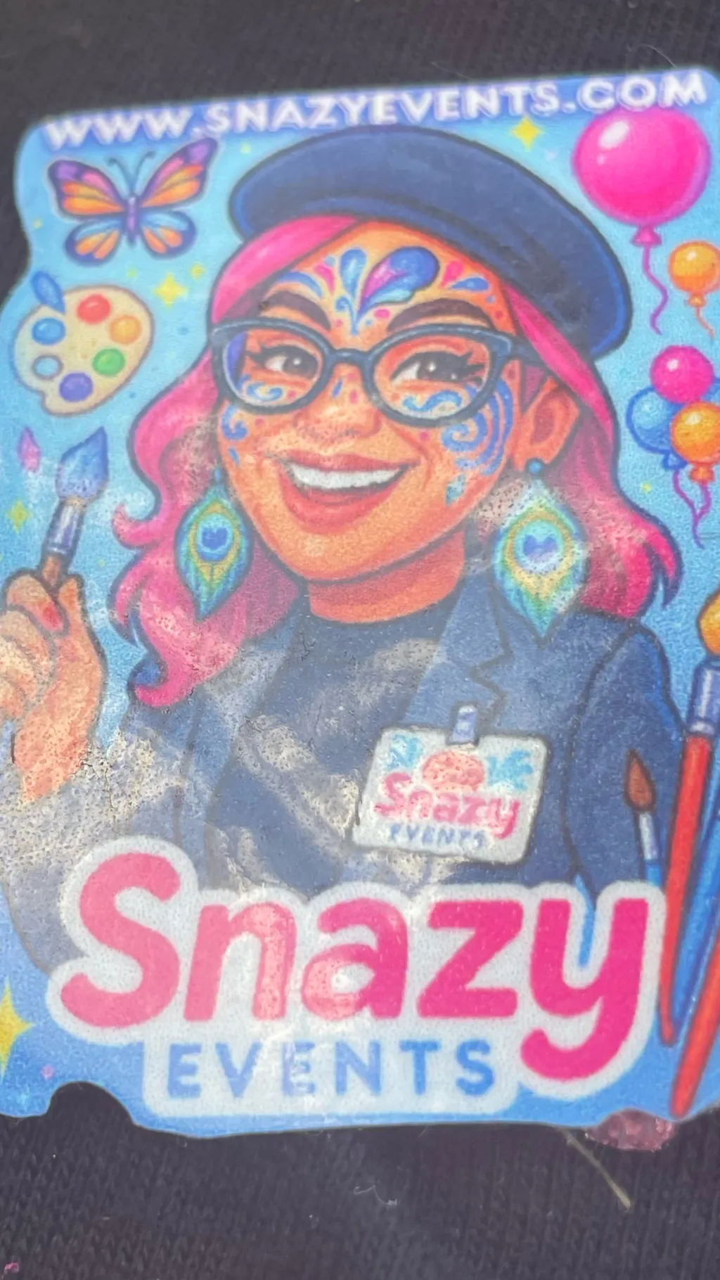 ai character: Snazy  background