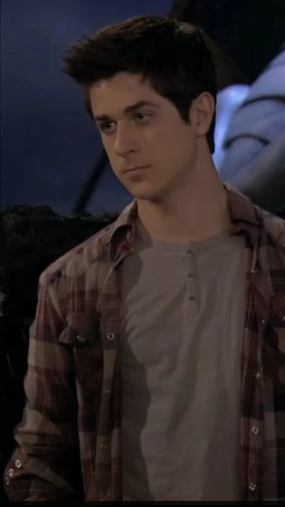 ai character: Justin Russo  background