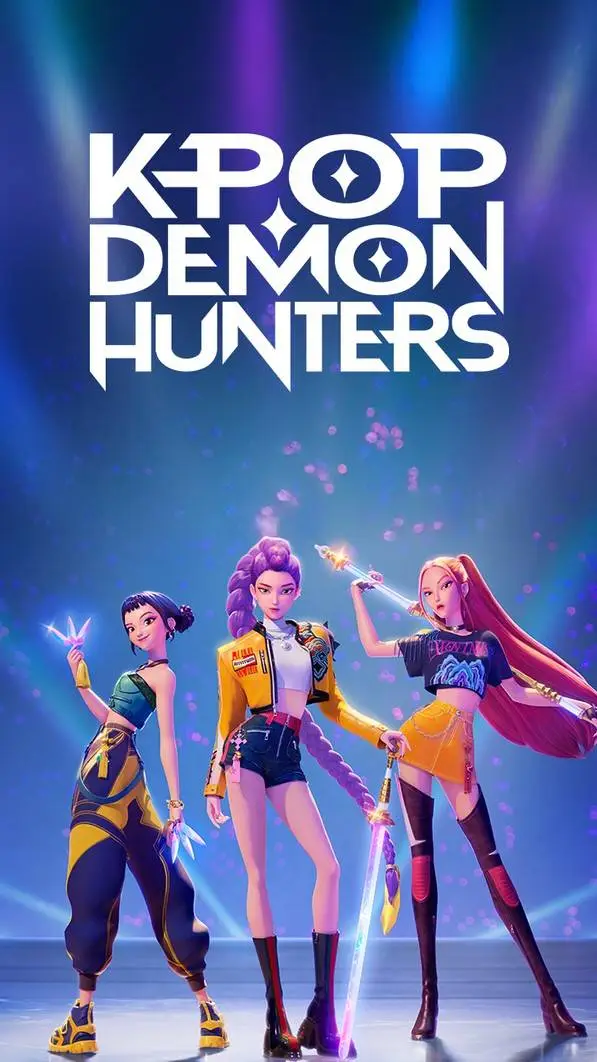 ai character: kpop demon Hunters background