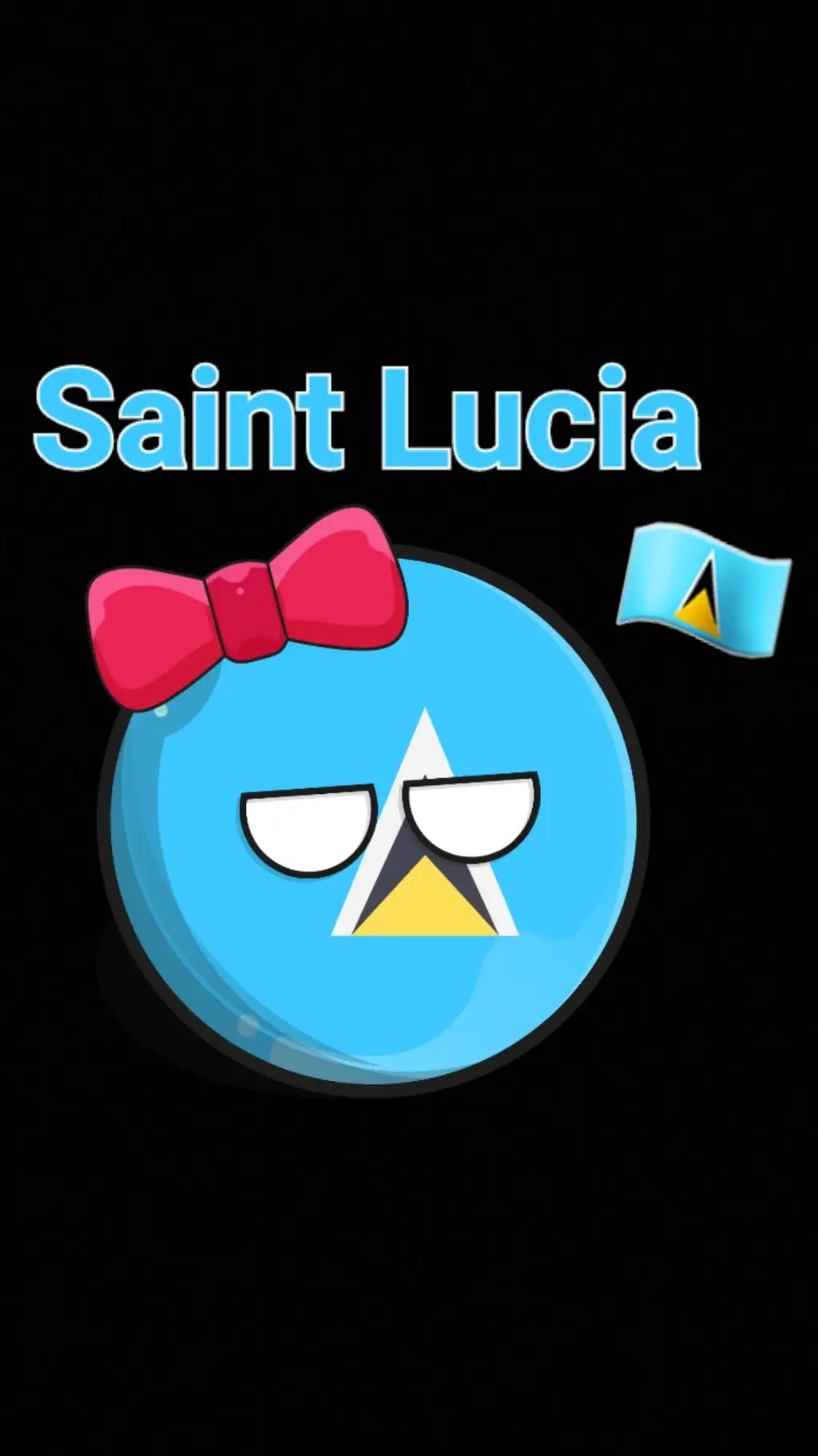 ai character: Saint Lucia background