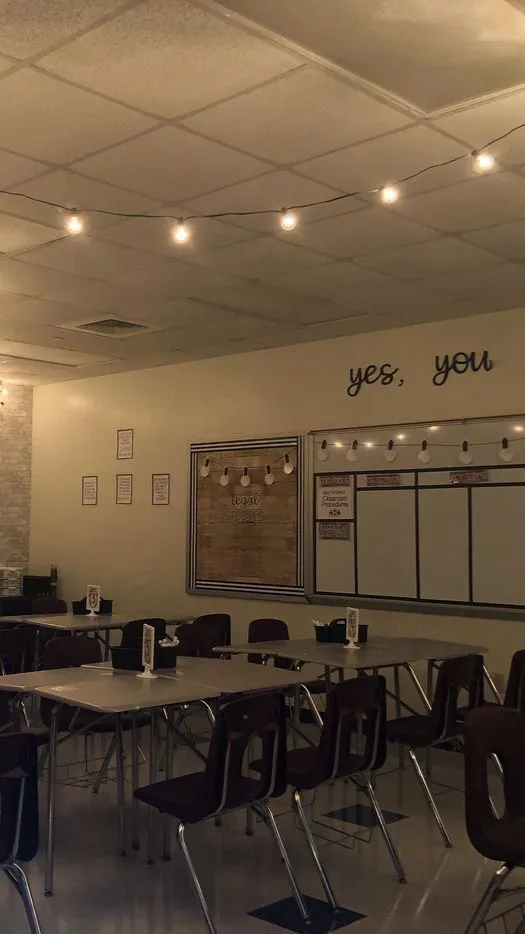 ai character: the classroom 😼 background