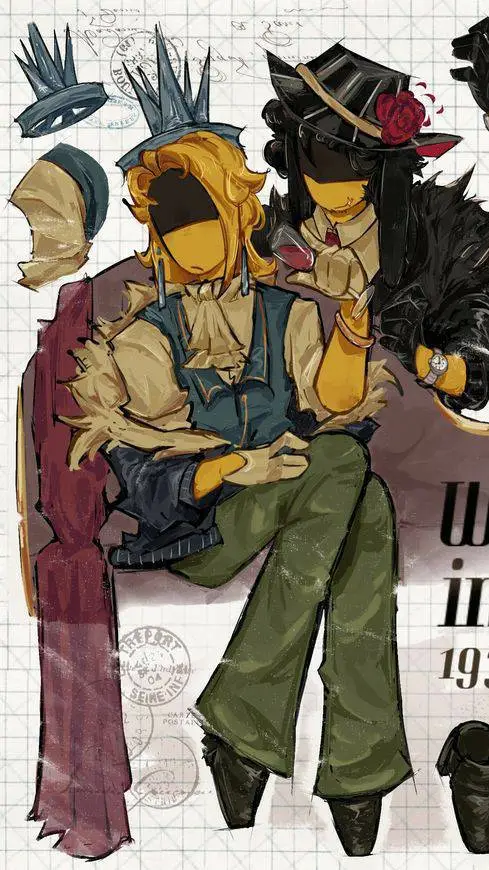 ai character: ❄FrozenDebt💰💸 background