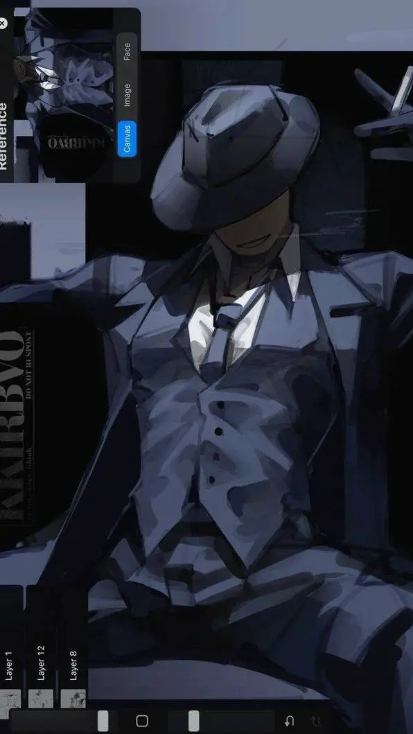 ai character: Mafioso x iTrapped background
