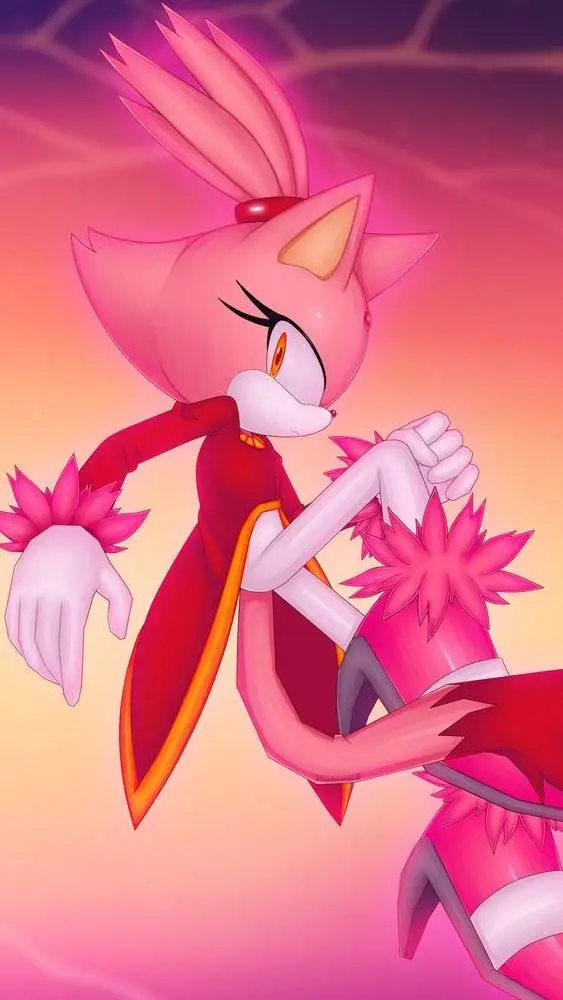 ai character: burning blaze background