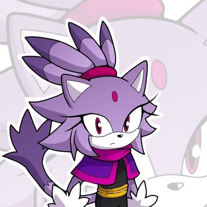 chat with ai character: blaze the cat