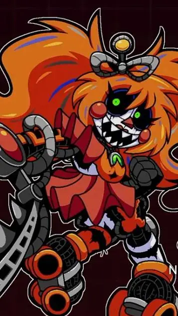 ai character: salvaje baby fnaf6 background