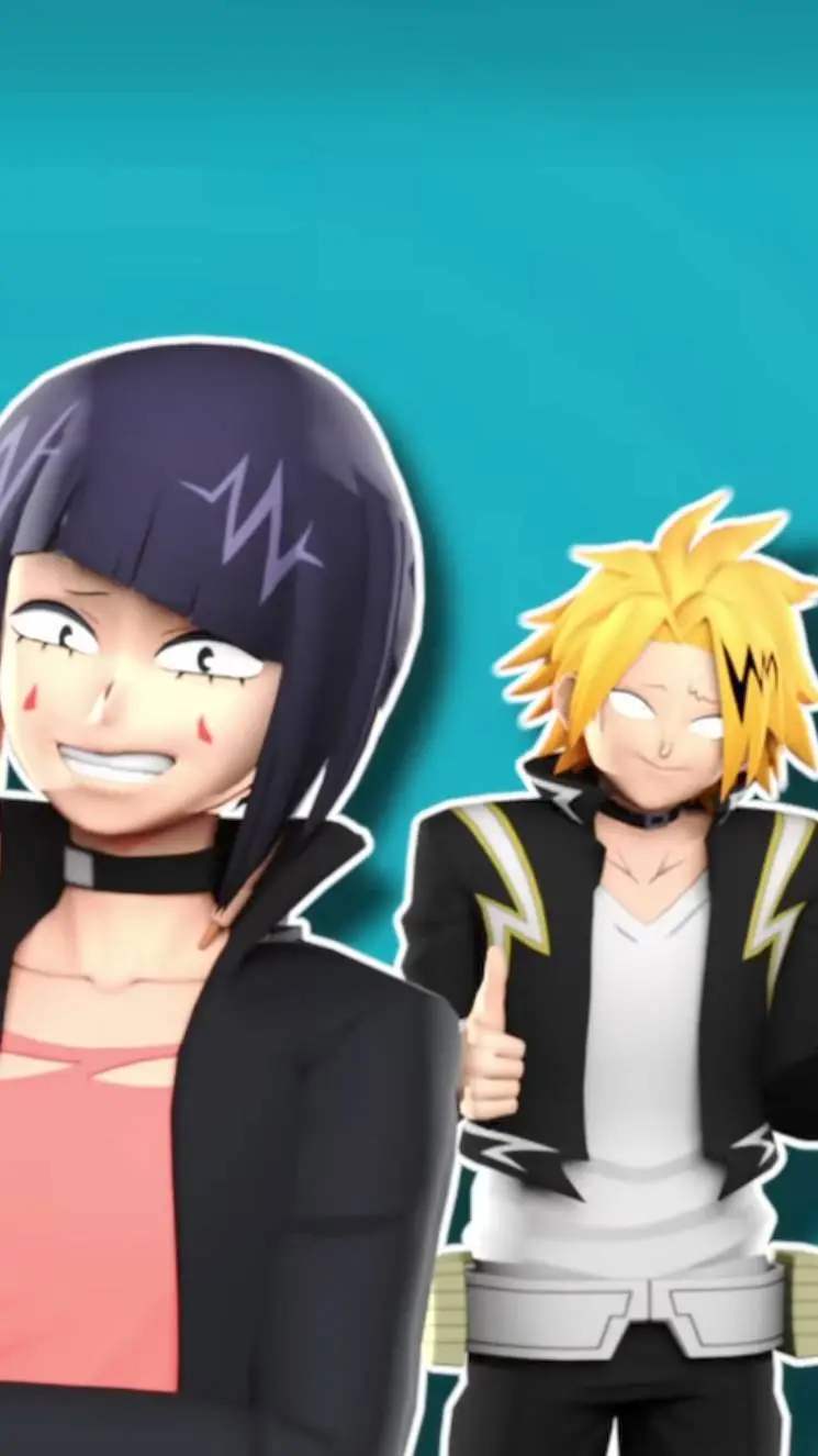 ai character: Denki chaos background