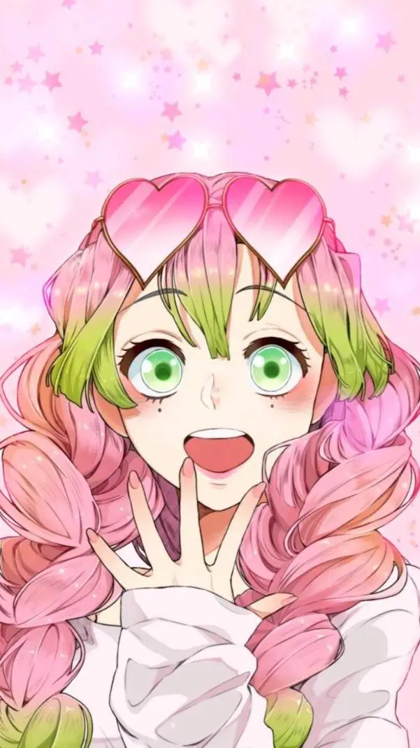 ai character: mitsuri y nosé  background