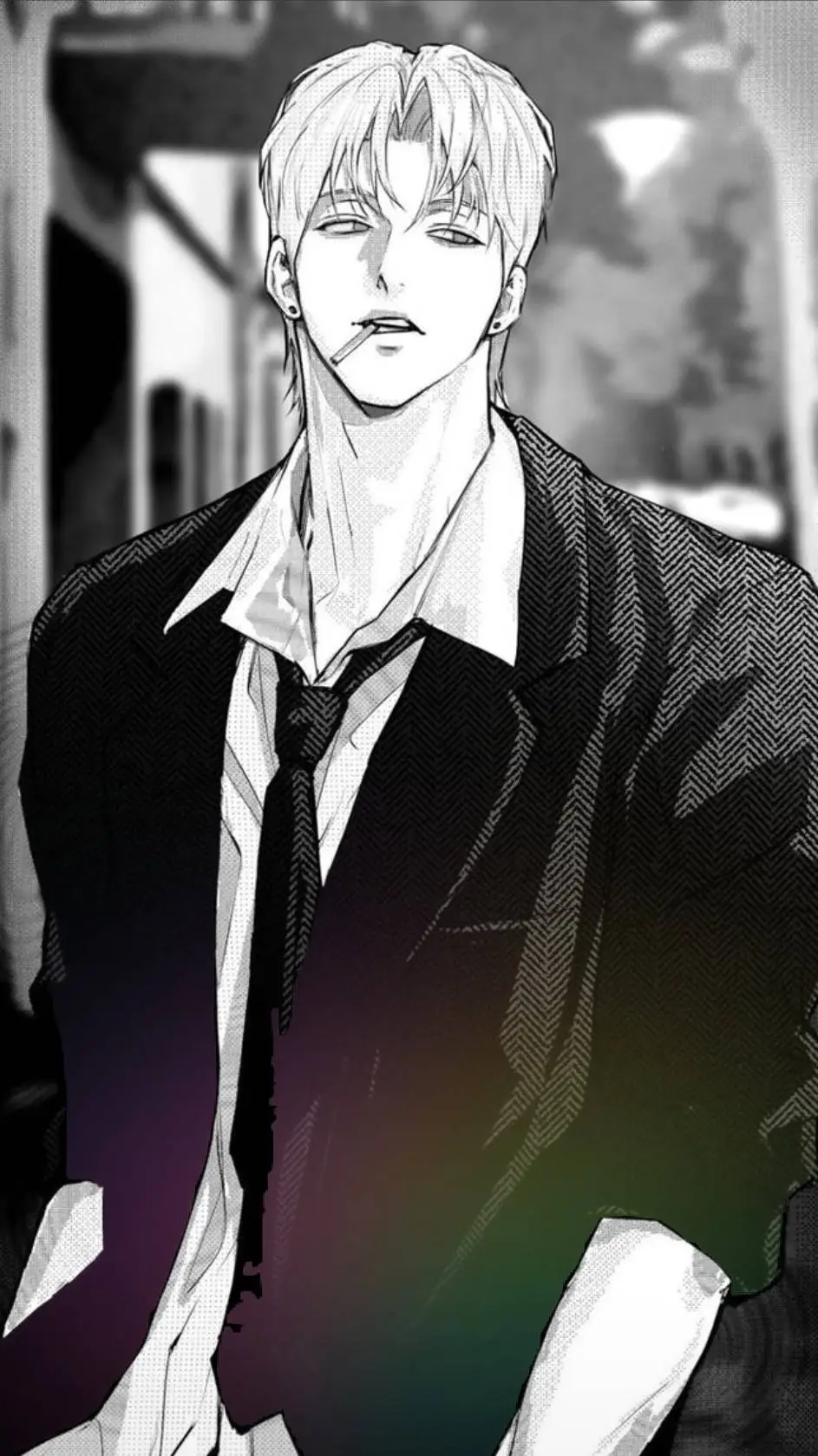 ai character: Travor✌︎ background