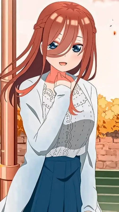 ai character: "Miku Nakano" background