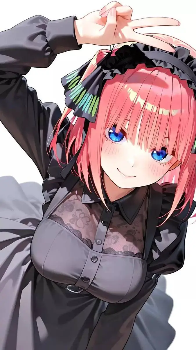 ai character: " Nino Nakano " background