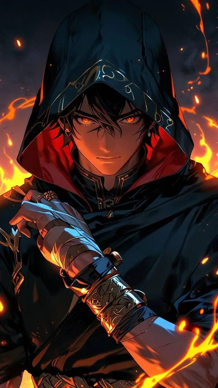 ai character: Shadowflare background