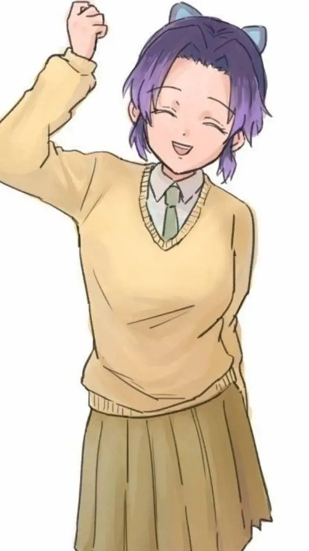 ai character: Shinobu estudiante background