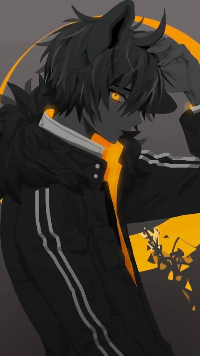 ai character: 🩶J̌ÀÇÈ🖤 background