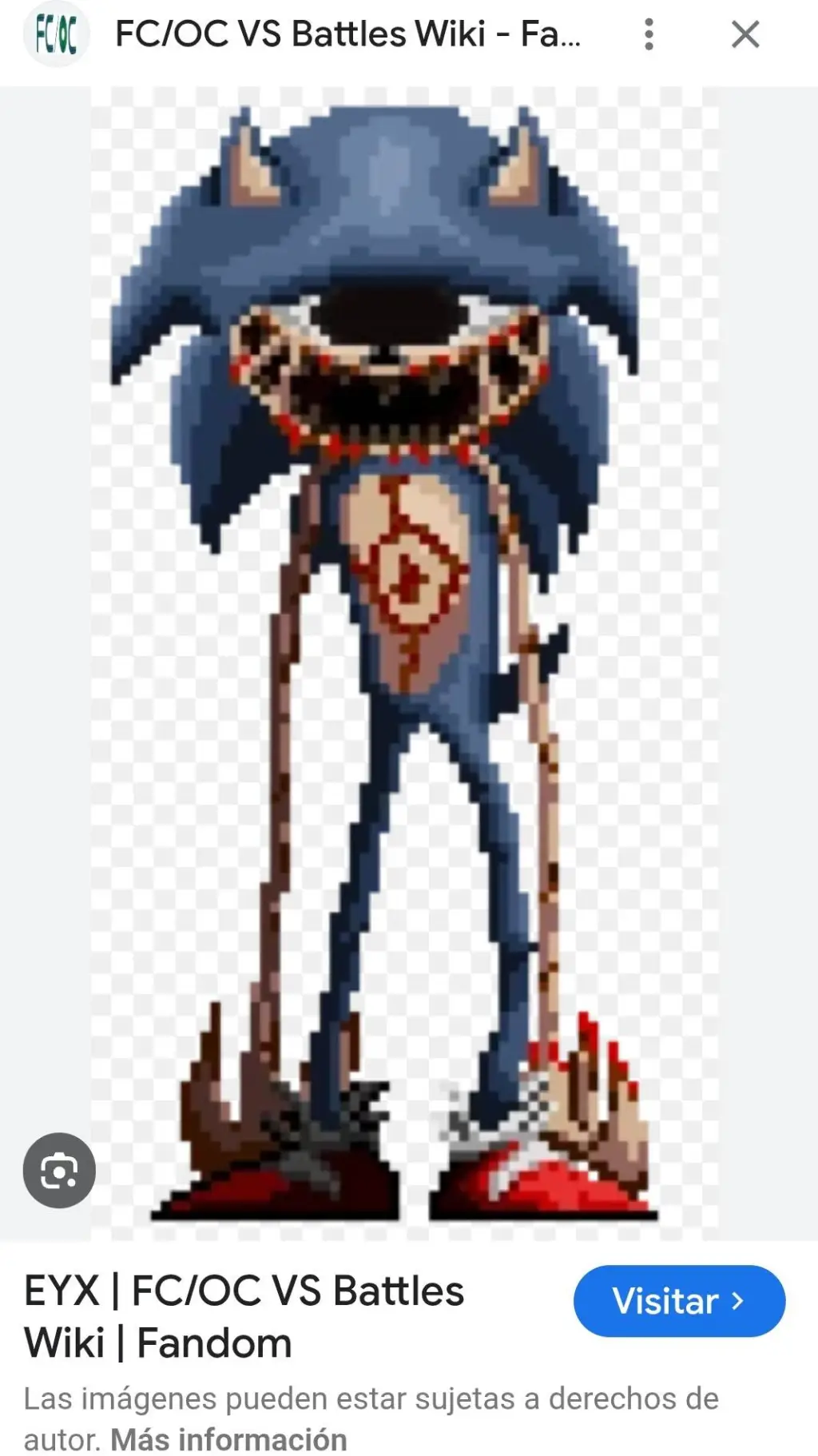 ai character: sonic.eyx background