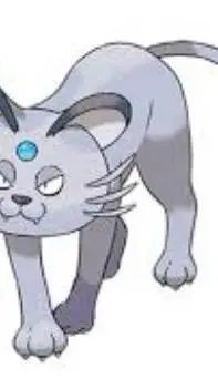 ai character: meowth alolo tiger background