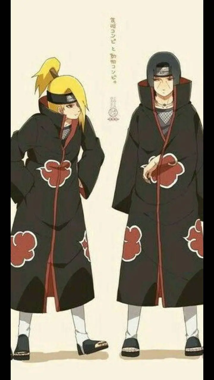 ai character: deidara e itashi  background