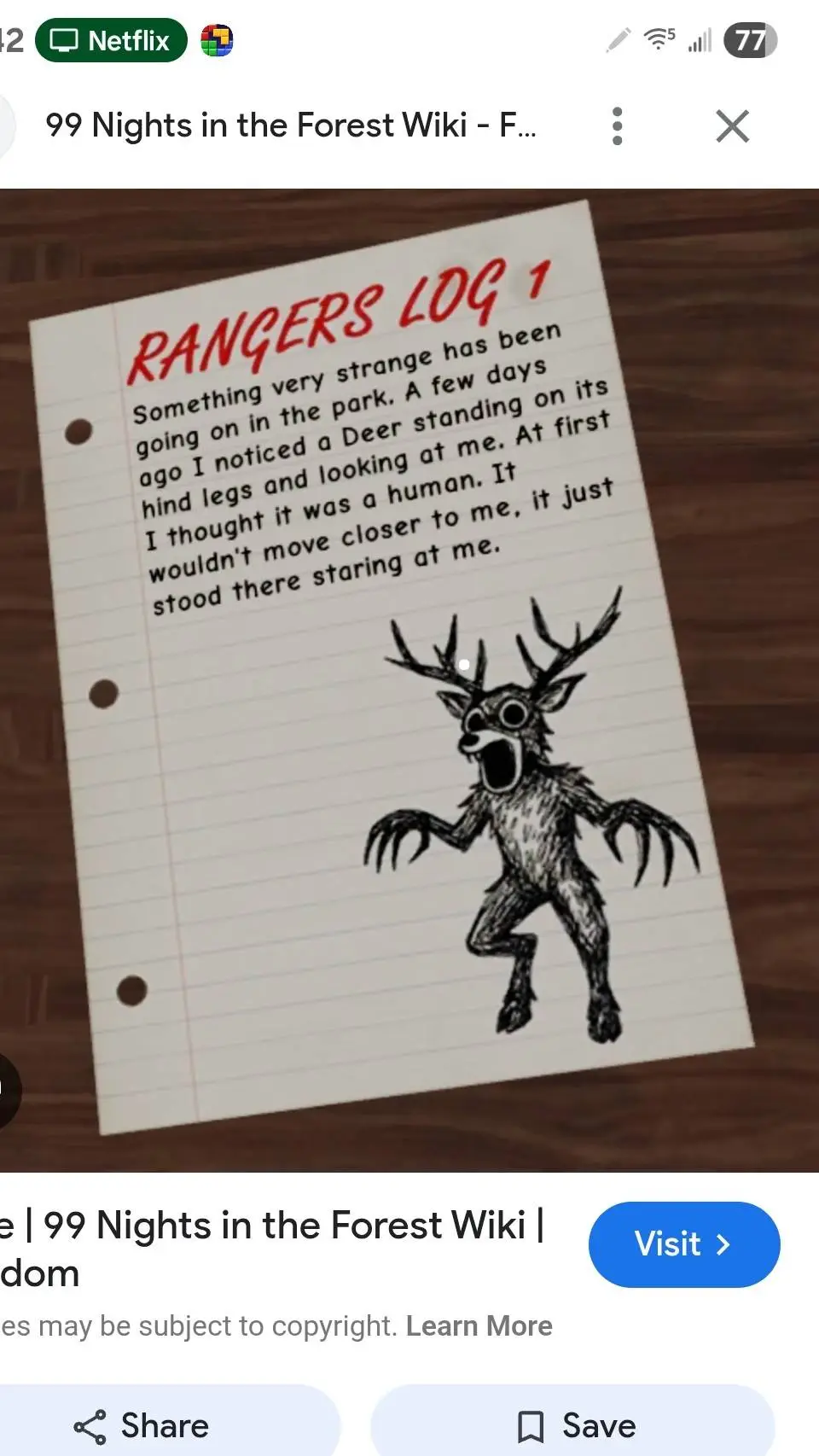 ai character: 99 NITF background