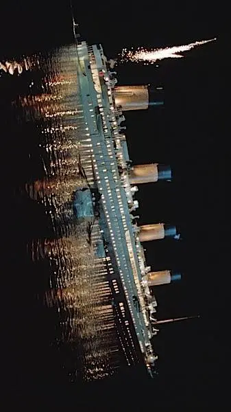 ai character: Titanic disaster  background