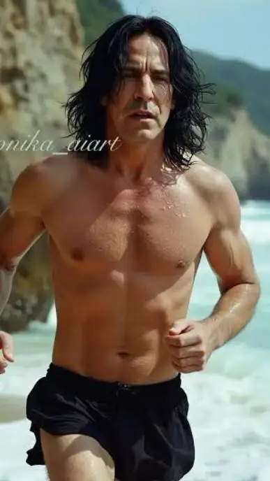 ai character: Shirtless Snape  background