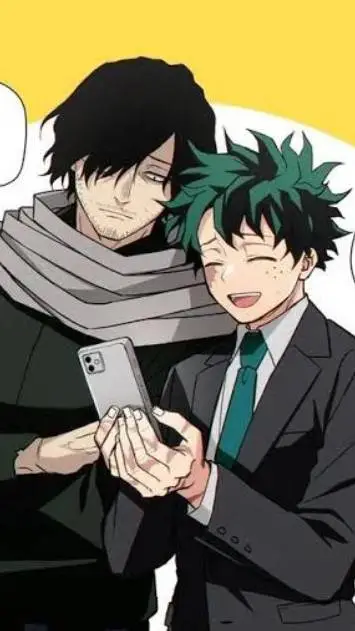 ai character: EraserDeku background