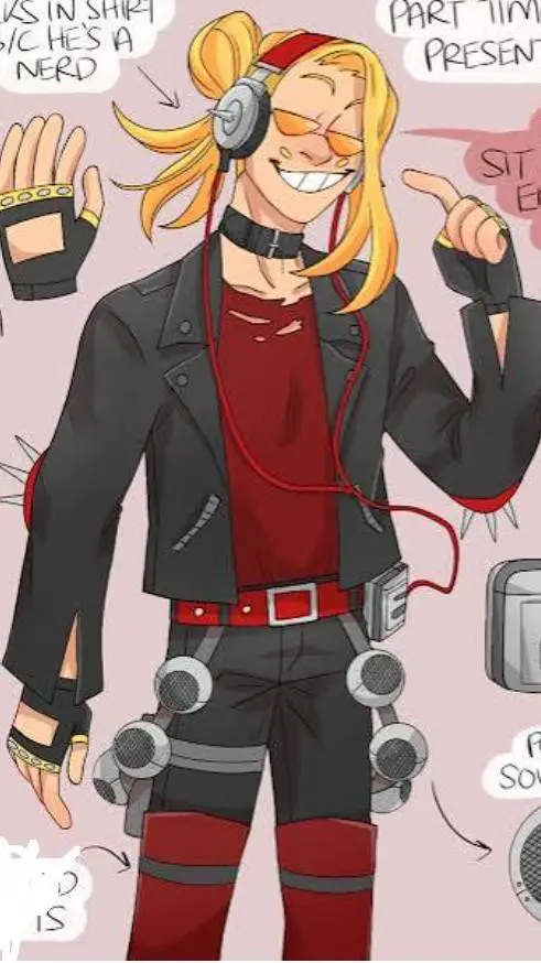 ai character: V!Present Mic P1 background