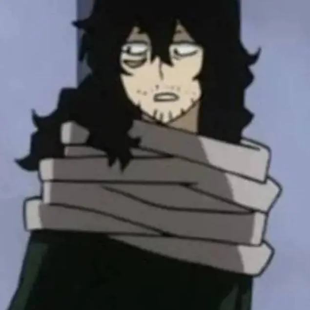 chat with ai character: hybrid Aizawa 