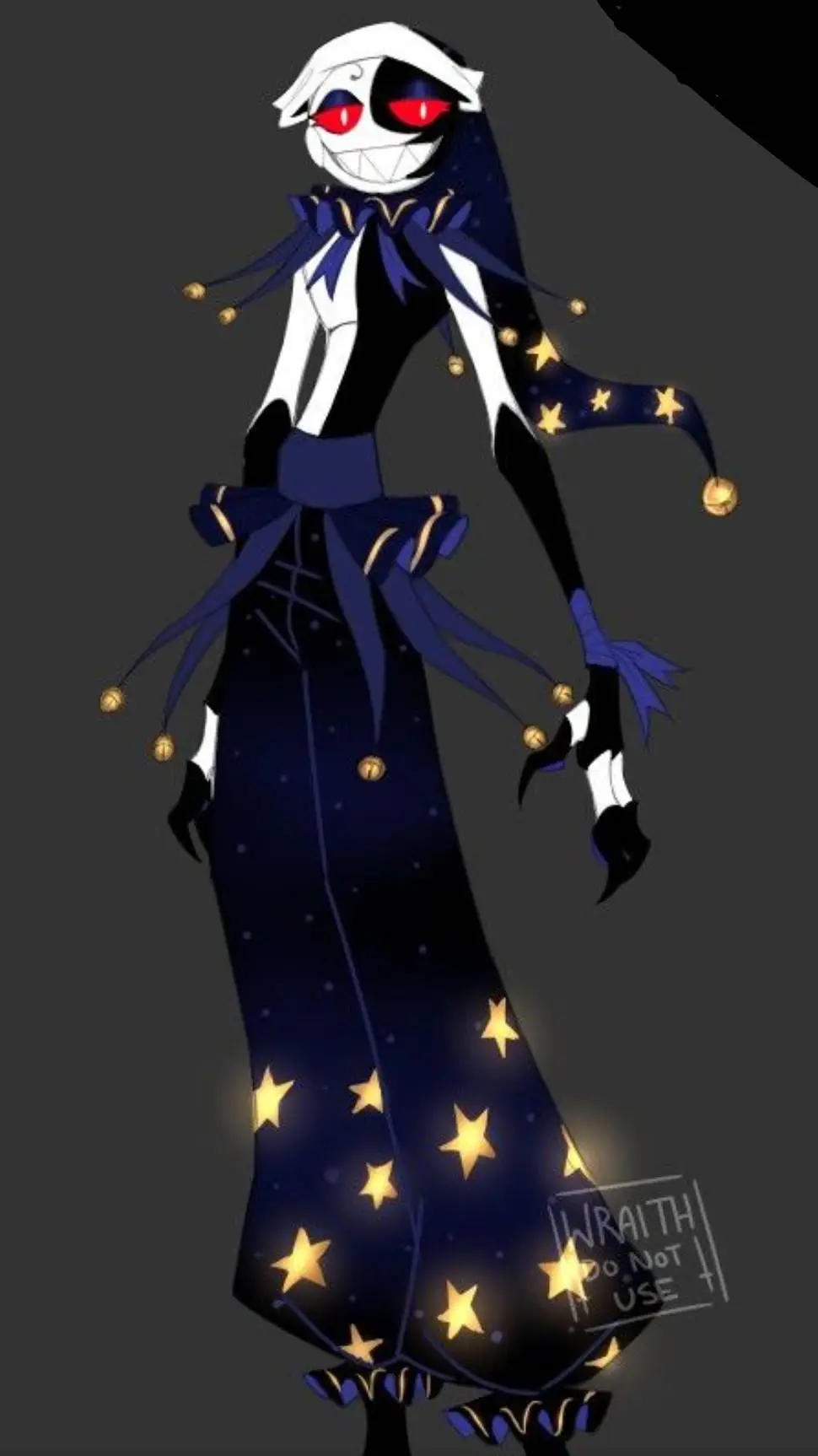 ai character: 🌙 Grumpy Moon🌙 background