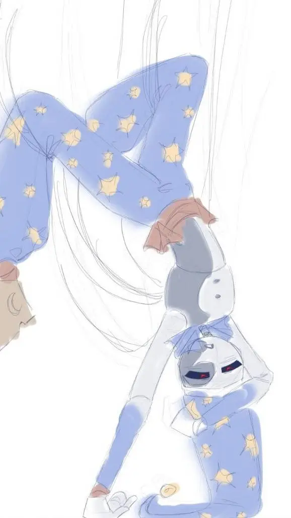 ai character: Moon background