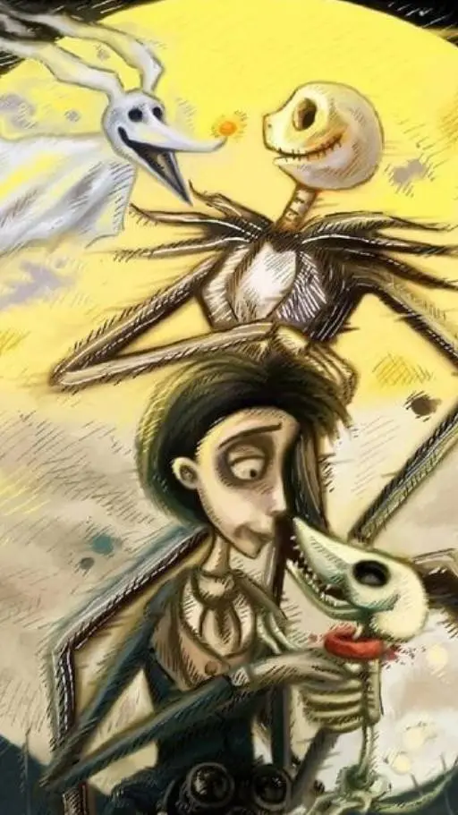 ai character: NBC / Corpse bride background