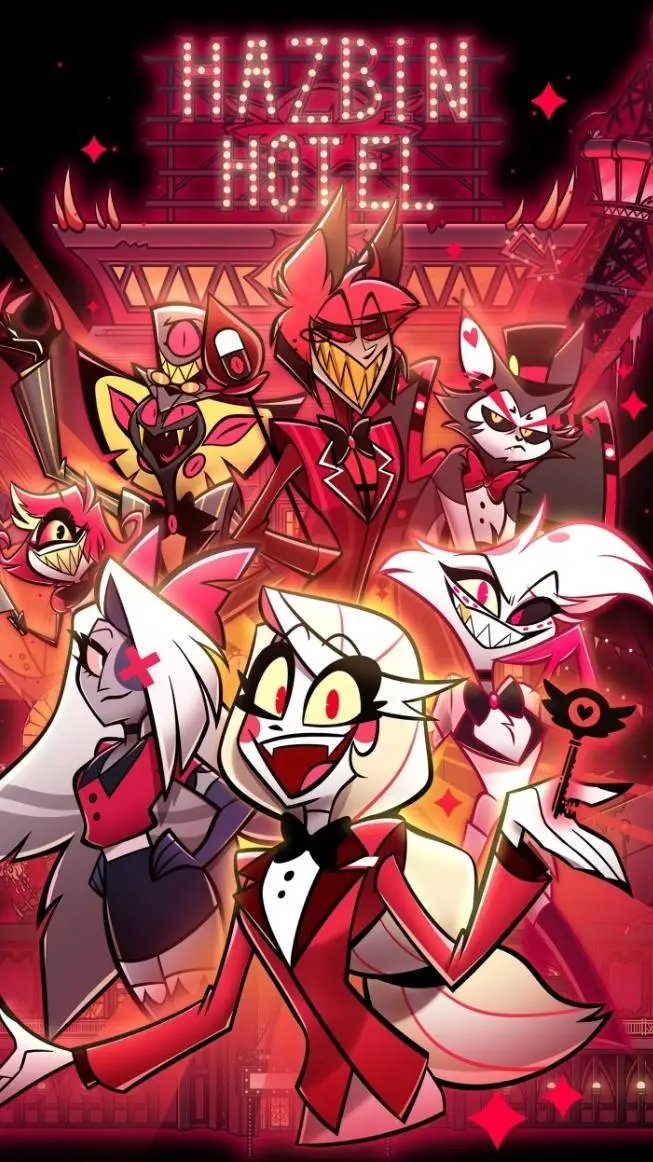 ai character: 🔥HAZBIN HOTEL✨ background