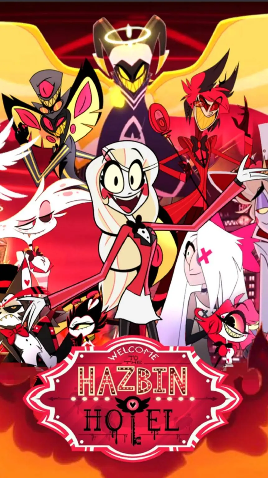 ai character: 💥Hazbin hotel✨ background